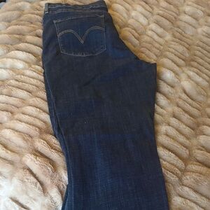 Levi's Indigo Straight Leg Women's Jeans